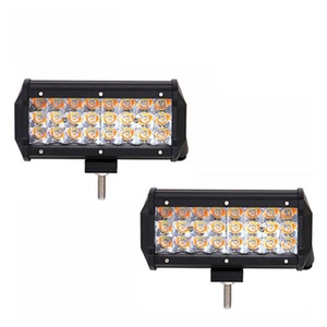Nueva Barra de Luz LED de Trabajo de 3 Filas, 4, 7, 13, 17, 20 Pulgadas, Luz Estroboscópica de Doble Color Blanco Ámbar, Todoterreno 4x4, SUV, ATV, 24V, 2 Años de Garantía - Product Image 4
