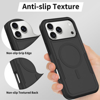 Coque de téléphone portable magnétique robuste antichoc d'usine en gros Funda iPhone 17 18 Pro Max Housse de protection Emballage personnalisé avec logo