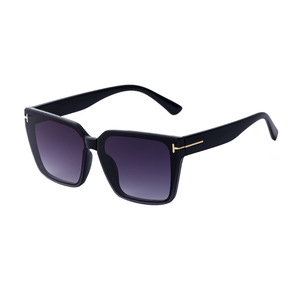 Gafas de sol Tory Burch con montura cuadrada, lentes de PC UV400, montura negra, unisex, para conducir al aire libre, gafas de protección solar - Product Image 4