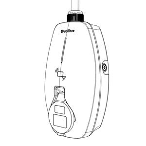 EVwallbox 7kW <span class=keywords><strong>32A</strong></span> EV Wallbox Chargeur Type <span class=keywords><strong>2</strong></span> Prise IP65 étanche avec 5M de câble CE/ROHS - Product Image 6