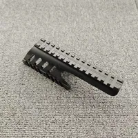 Support latéral à dégagement rapide en aluminium noir pour lunette de visée 20 mm, accessoire de chasse et de randonnée