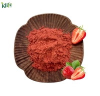 Poudre de fruits de fraises 100% pure, poudre de fraises lyophilisée