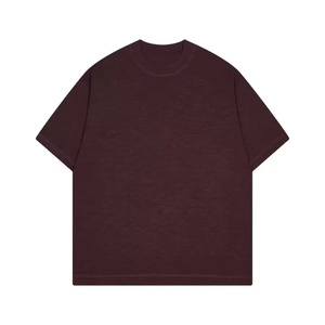 Camiseta de Hombre OME con Logotipo Personalizado, 310 g/m², Algodón Slub, Cuello Redondo, Transpirable, de Secado Rápido, con Bolsillo en el Pecho - Product Image 6