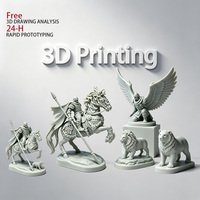 Service d'impression 3D à la demande FDM & SLA Résine PLA ABS PETG Figurines personnalisées Statues Décoration intérieure Vente en gros