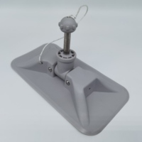 Oar Lock Rowlock Cadenas Écrou Pin Marine Hardware Pièce de bateau pour dériveur de bateau gonflable