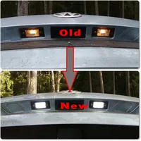 2-teilige LED-Kennzeichen leuchte für Cayenne S 02 ~ 09 VW Touareg 02 ~ 09 Tiguan Golf 5 5D Tourning Passat B5.5 5D Touring 01-05