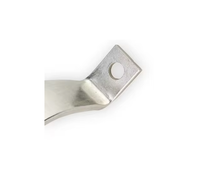 Sangle de fixation en U à deux trous pour tuyaux, collier de serrage en acier inoxydable pour conduites, tubes et câbles, fixation murale