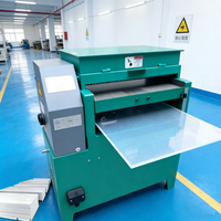 Machine automatique de découpe et de nivellement de feuilles de plastique PP et nylon