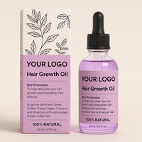 Sérum Reparador Natural de Hierbas Orgánicas con Romero para la Caída del Cabello, Sérum Potenciador, Tratamiento Capilar, Aceite Esencial de Menta para el Crecimiento del Cabello