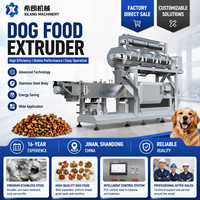 Machine extrudeuse automatique de nourriture pour chiens avec moteur, haute capacité, en acier inoxydable 304, ligne de production d'aliments pour animaux de compagnie, marque XILANG