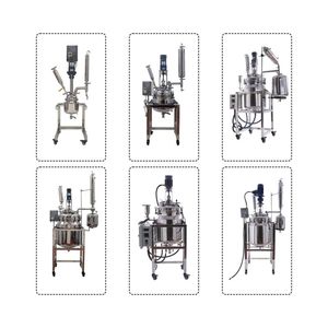 Small-Scale 5L Laboratory Reactor Stainless Steel Jacketed High-<b>Temperature</b> Double-Layer Vacuum Stirring Reaction <b>Kettle</b> 5L Stai - Product Image 4