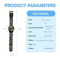 Montre pour enfants, montre-bracelet à quartz pour garçons, montre-bracelet pour enfants à bas prix, boîtier en PC de dessin animé, étanche, cadeau d'anniversaire, montre-bracelet pour enfants