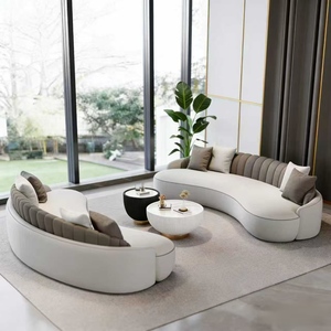 Modern Rectangle Leather <b>Sofa</b> for Hair Salon & Beauty Salon Waiting Area Mall & Hotel Commercial Use - Product Image 6