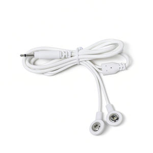 Индивидуальный аудиокабель 2,5 мм Mono (штекер) на разветвитель на 2 выхода (гнездо 2,5 мм) для медицинской физиотерапии - Product Image 3