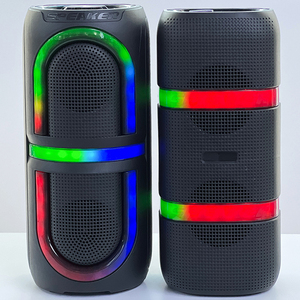 Ddual 4 pollici RGB altoparlanti portatili BT/USB/FM/TWS/<span class=keywords><strong>MIC</strong></span>/LED per esterni altoparlante BT portatile ad alta potenza Subwoofer portatile - Product Image 3