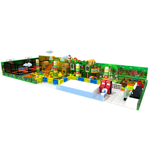 Commercial Indoor Playground Equipment for Kids Aged 3-14 Years Old Multifunction Jungle Theme Amusement with Plastic Features - Product Image 2