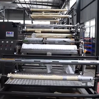 Machine de laminage à chaud à haute vitesse pour la fabrication d'étiquettes autocollantes sur papier silicone