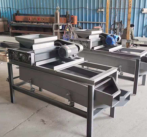 Décortiqueur d'amandes industriel automatique 500 kg/H décortiqueur d'écrous séparateur de noyau de coquille moteur écaillage de coque d'amande écrasement - Product Image 4