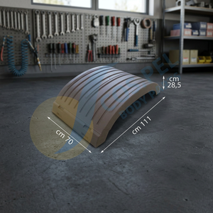 Nueva Oferta Excelente: Tensores de Guardabarros Superior Izquierdo y Derecho (Gris) de Material PP+EPDM para Accesorios Exteriores de Camiones Mercedes-Axor - Product Image 3