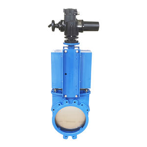 HEM Actuador <span class=keywords><strong>el</strong></span>éctrico básico On-Off Tipo Multi-Turn con válvula de compuerta de cuchillo Características automáticas - Product Image 1