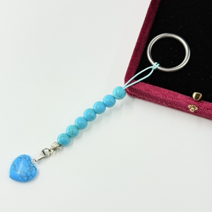 Cuentas de Oración Musulmanas de 8 mm, 7 Piedras Azul Rosado, Brazalete Misbaha Islámico, Casa Celestial del Imán, Tesbih de Hajj Subha Kaaba, Rosario - Product Image 2