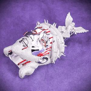 Hip Hop Fine Jewelry Passd Diamant tester 925 Sterling Silber Iced Out VVS Moissan ite Emaille Jesus Anhänger für Männer - Product Image 4