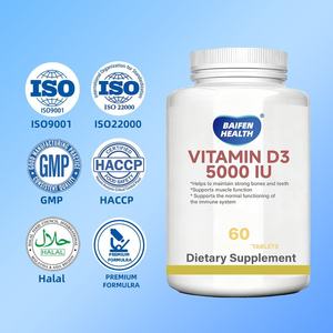 Vitamina D3 OEM 5000 UI, Tableta de Vitamina D3, Suplemento con Multivitaminas como Suplemento Dietético - Product Image 3