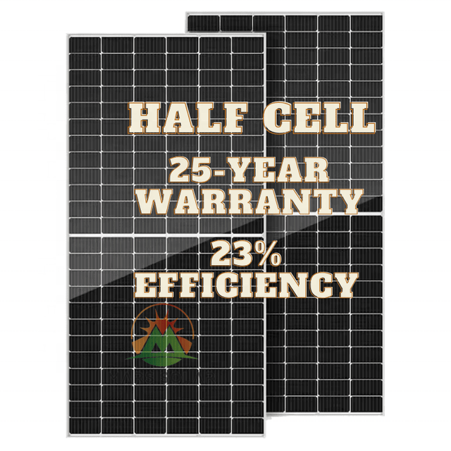 For Topcon Bifacial N-Type Solar Panel Set for Home 450-600 Watts Stock Panel Range at Competitive Price