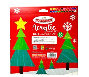 20 Colors Acrylic <b>Paint</b> Set - Product Image 3