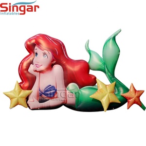 Trang Trí Mái Nhà Lớn <span class=keywords><strong>Inflatable</strong></span> Mermaid, Mermaid <span class=keywords><strong>Balloon</strong></span>, <span class=keywords><strong>Inflatable</strong></span> Mermaid Cartoon - Product Image 2