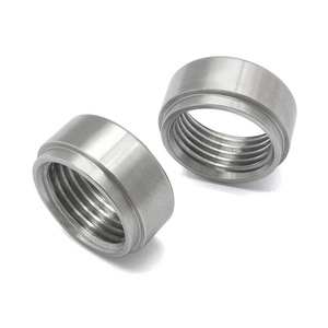 น็อตสเตนเลสสตีล 1/2 NPT แบบขั้นบันได 11.6 มม. x 25.7 มม. สำหรับชิ้นส่วนเชื่อมท่อไอเสีย - Product Image 3