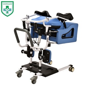 HOPEMED Electric Transfer <b>Stool</b> 57.5cm Width <b>Adjustable</b> <b>Height</b> 7 Levels Mobility Aid for Elderly and Disabled - Product Image 3