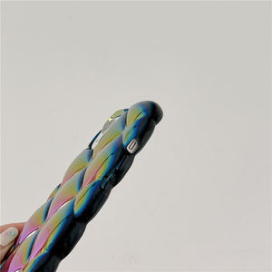 Custodia per telefono geometrica con diamante Aurora 3D per <span class=keywords><strong>iPhone</strong></span> 15 <span class=keywords><strong>pro</strong></span> <span class=keywords><strong>max</strong></span> 14 13 12 <span class=keywords><strong>11</strong></span> Cover Laser colorato Anti-goccia di <span class=keywords><strong>protezione</strong></span> - Product Image 2