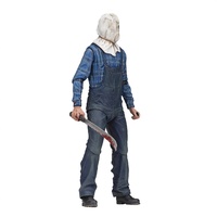 NECA 39719 Freitag der 13. Black Friday Jason Voorhees Deluxe Edition PVC 7-Zoll Actionfigur Modell Spielzeug