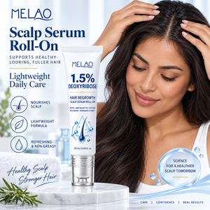 Suero Capilar con Desoxirribós, Biotina y Romero al 1.5% de Marca Privada, Roll-On Nutritivo para un Cabello con Apariencia Más Voluminosa, Suero Capilar con Desoxirribós - Product Image 1
