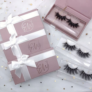 Großhandel 25mm 18mm 6d 3d Slik Vegan Faux Nerz Wimpern Weiche Handelsmarke Mit Silk Lash Bulk Vendor - Product Image 1