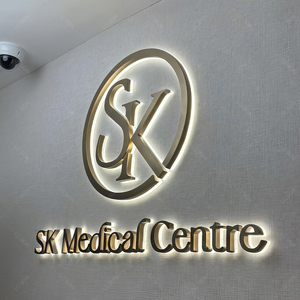 Lettres en acrylique découpées au laser LC Sign, enseigne personnalisée pour entreprise, logo et enseignes de réception, enseigne de salon - Product Image 4