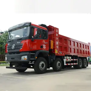 New Shacman X3000 8X4 Diesel 420hp Tipper Dump Trucks Large Displacement Inline Six-Cylinder Heavy Dump Truck