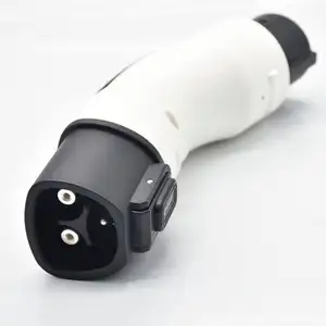 60a Ev Oplader Tesla Naar Type 1 Connector Voor Ac Ev Lader Adapter