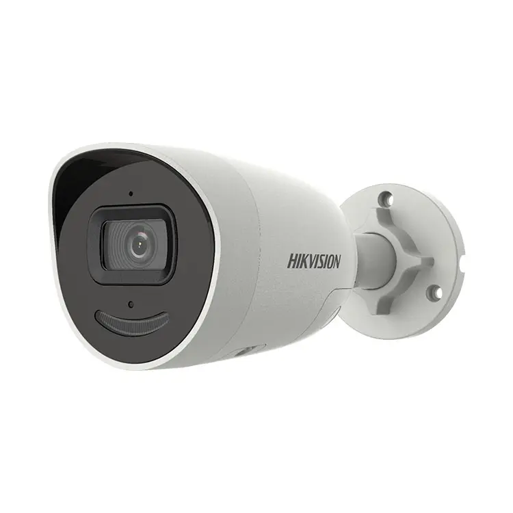 Mini Bullet Camera DS-2CD2046G2-IU/SL Strobe Light and Audible Warning Hik Night Vision 4MP IP Camera