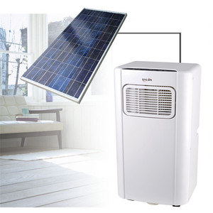 เครื่องปรับอากาศพลังงานแสงอาทิตย์แบบพกพา 300W ประหยัดพลังงาน 100% ระบบไฮบริด - Product Image 1