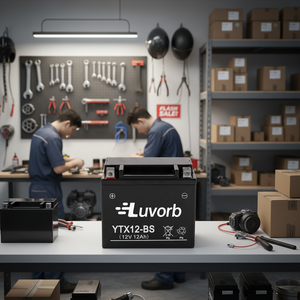 Vorlub <span class=keywords><strong>แบ</strong></span><span class=keywords><strong>ต</strong></span>เตอรี่รถจักรยานยนต์กรด<span class=keywords><strong>ต</strong></span>ะกั่วรอบลึก12V 20Ah 12Ah อุปกรณ์อิเล็กทรอนิกส์สำหรับผู้บริโภค YTS12A-BS ประสิทธิภาพ CCA - Product Image 2