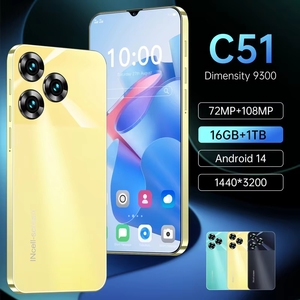 <span class=keywords><strong>Venta</strong></span> Directa <span class=keywords><strong>de</strong></span> Fábrica Nuevo C51 Teléfono Inteligente Android al por Mayor Desbloqueado 5G Barato en China con Idioma Operativo Francés - Product Image 2