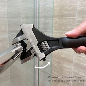 2Pcs <span class=keywords><strong>Clé</strong></span> <span class=keywords><strong>à</strong></span> <span class=keywords><strong>molette</strong></span> noire avec échelle en pouces/métrique Jeu de clés <span class=keywords><strong>à</strong></span> <span class=keywords><strong>molette</strong></span> Outils Robuste Jeu de clés <span class=keywords><strong>à</strong></span> <span class=keywords><strong>molette</strong></span> <span class=keywords><strong>à</strong></span> ouverture large - Product Image 6