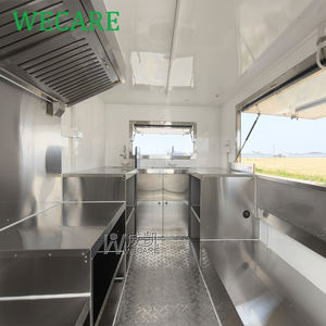 Wecare Small Street Food Truck <span class=keywords><strong>Pizza</strong></span> Catering auto da cucina Mobile Mini Food roulotte - Product Image 6