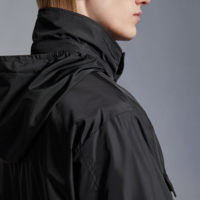 Chaqueta de lluvia Softshell con capucha de secado rápido transpirable Unisex XL temporada de invierno patrón de tela tejida decoración actividades al aire libre
