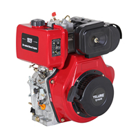 Moteur diesel monocylindre 12 CV de qualité supérieure, refroidi par air, 4 temps, 499 cm³, Euro 5, avec roulement, pour coupe-lavande et vignoble