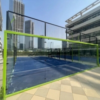 Fabricante Profesional de Pistas de Pádel Cubiertas en China, Pista de Pádel Panorámica de Estándar Internacional