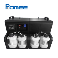 Machine à fumée à bulles LED monochrome 1500W avec télécommande pour DJ, concert, événement, mariage, spectacle, scène, effet