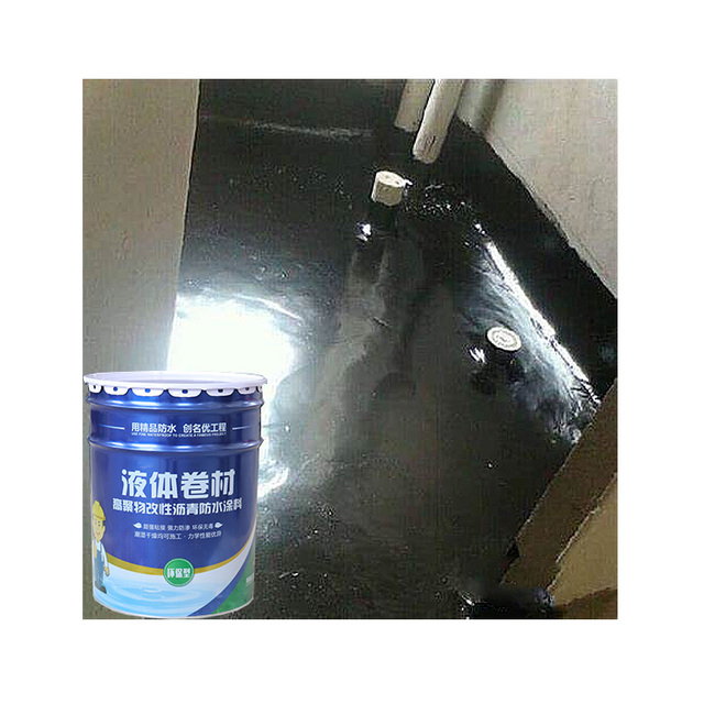 Liquid SBS Membrane Bitumen Waterproof Paint for Roof Wall Floor Waterproofing